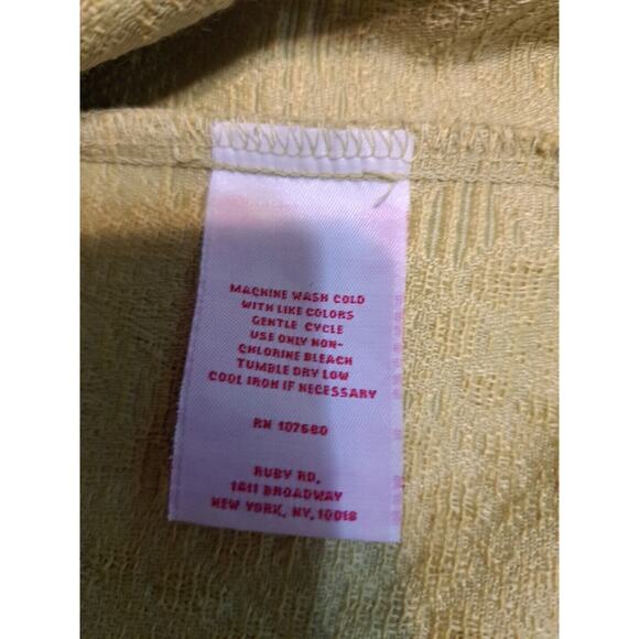 C13 Ruby Rd Blazer Womens Size 12 Green Career Zipper Pockets Ribbon Detail - Picture 9 of 10